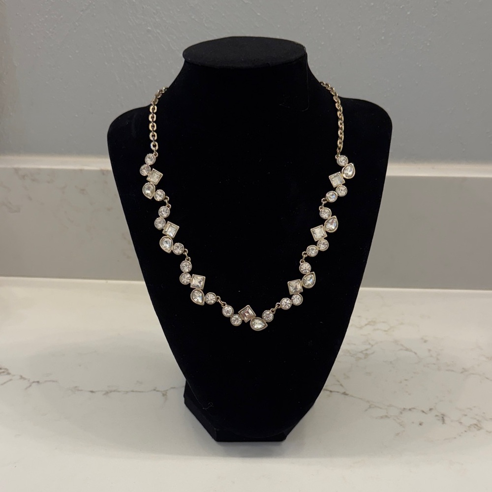 LOFT gold statement necklace